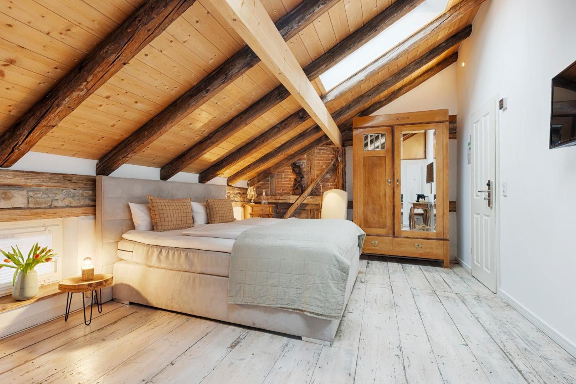 Weinhotel Oechsle & Brix Sommerhausen Bagian luar foto